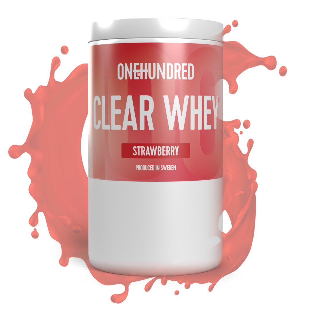 Clear Whey Isolate Jordgubb 400 g | onetohundred