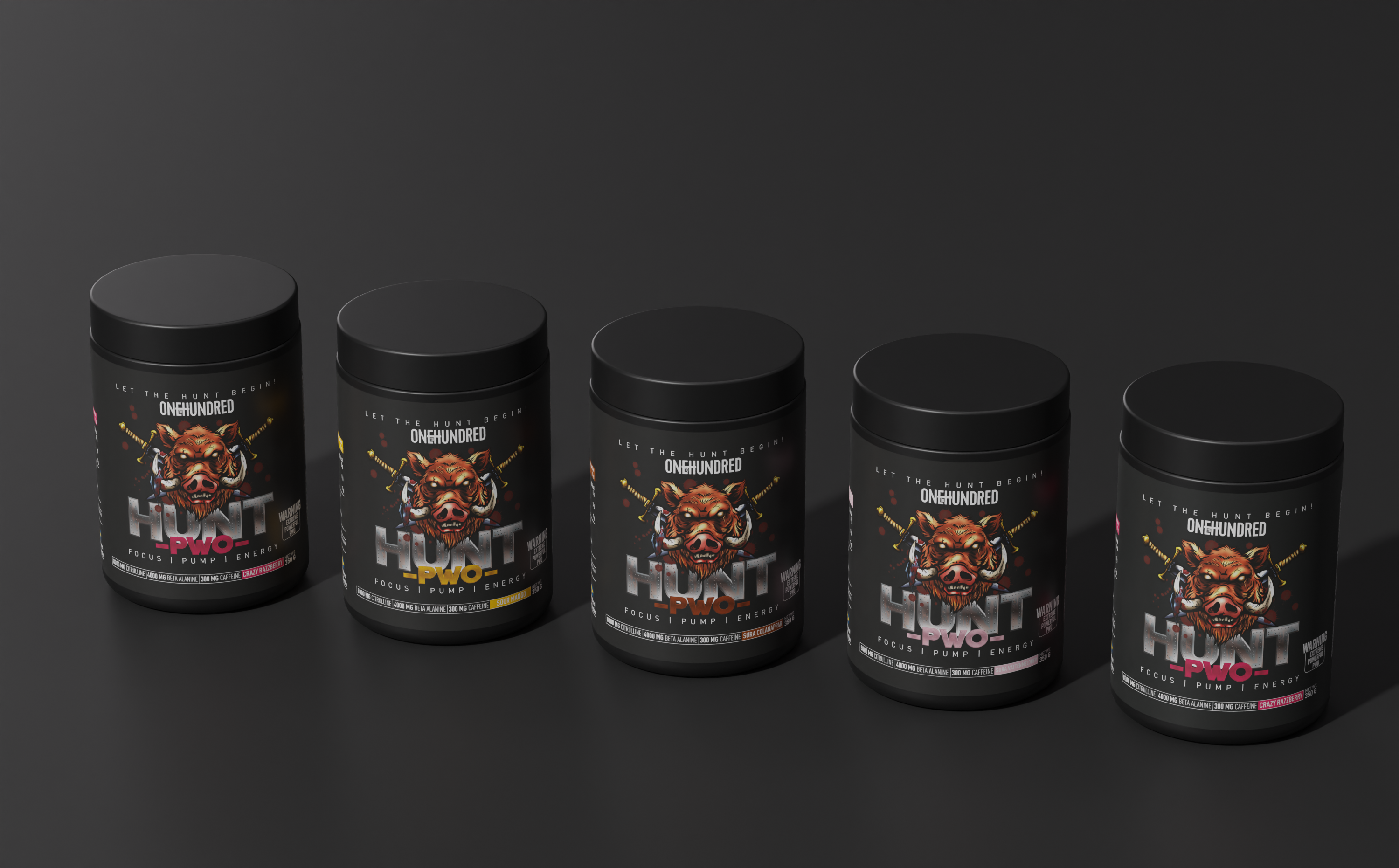 PWO 5 pack, 99 kr/st ! välj smak själv