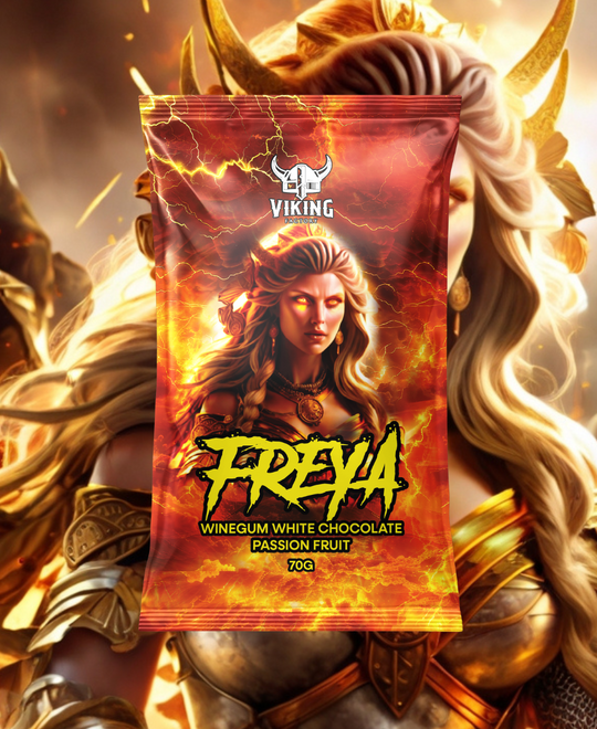 FREYA- Vingummi vit choklad 70 g