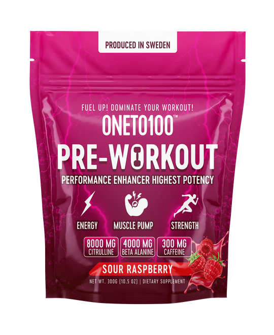 Pre Workout Sour Raspberry 300 g